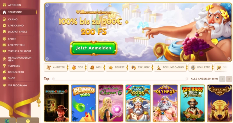 BetHall Homepage