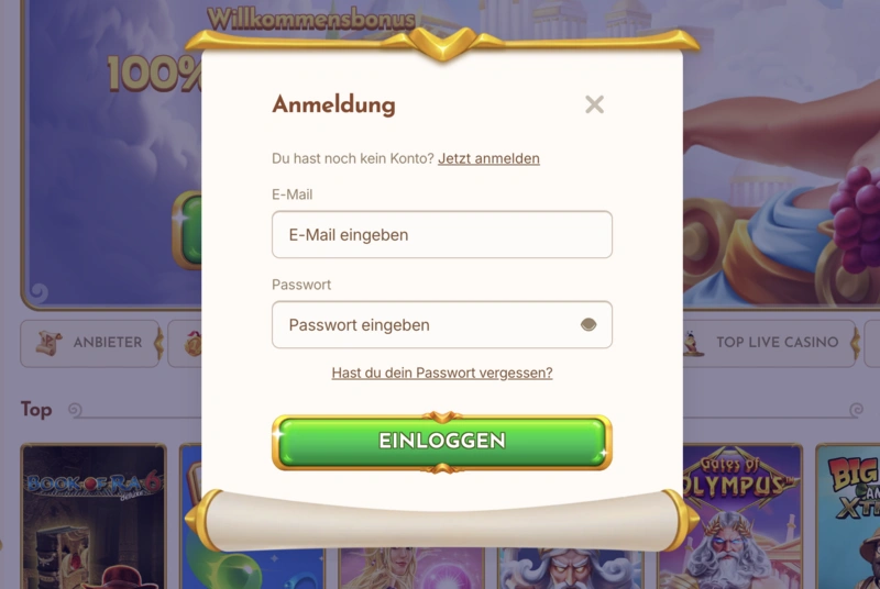 BetHall Login